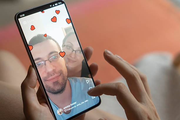 istock Woman watching social media content app 2251755116