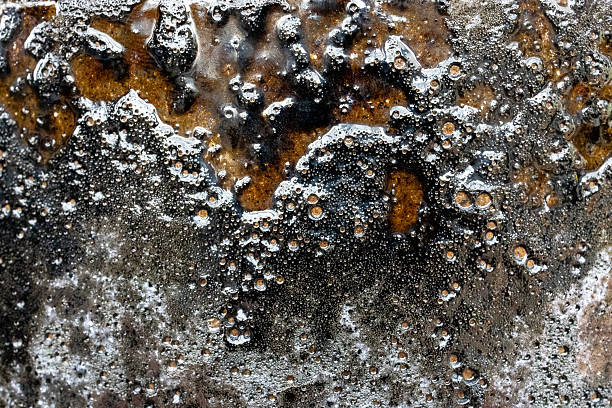 istock Natural Stone and Concrete Textures with Porous and Weathered Surface 2251767584