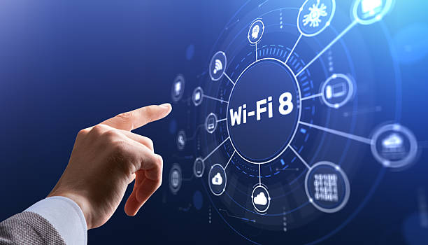 istock Futuristic Wi-Fi 8 technology concept with extreme speeds and revolutionary connectivity for smart environments 2251771684