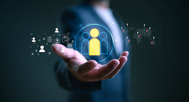 istock CRM Customer Relationship Management and Human resource management concept, effective management and recruitment, effective organizational structure, organizational leadership and team building. 2251776931