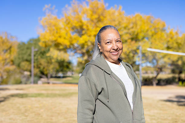 istock Senior Woman at Park 2251782816