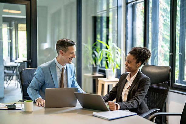 istock Business professionals engaging in productive meeting 2251785338
