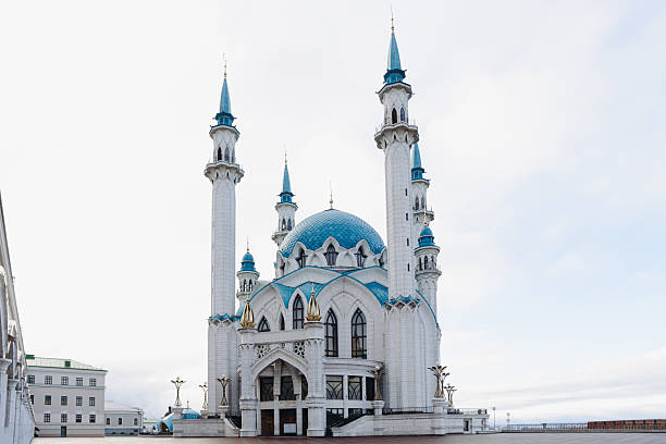 Kul Sharif mosque in Kazan, religious building, sightseeing concept