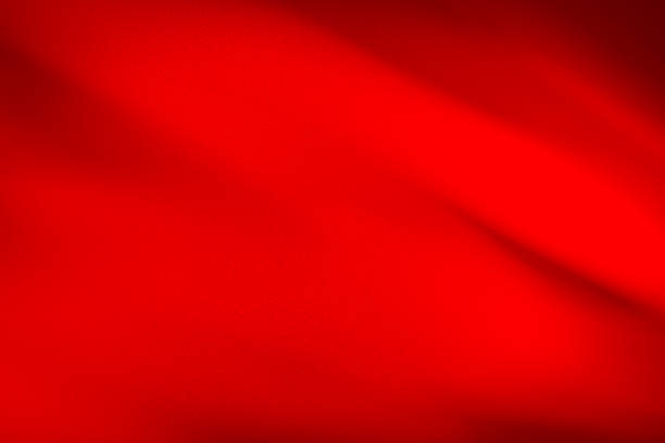 istock Studio style background wall decoration presentation uses white and red tones. with shadows cast from a nearby window, concept creating a decorative 2251794834