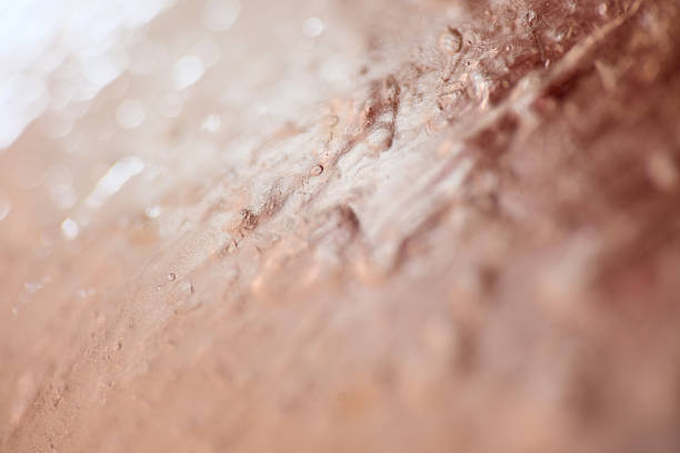 Texture of frozen ice block