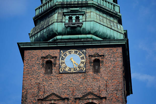 Famous Nikolaj Kunsthal tower Copenhagen, Denmark
