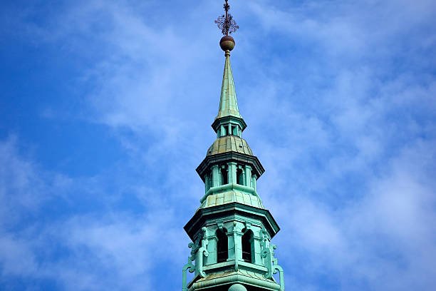 Famous Nikolaj Kunsthal tower Copenhagen, Denmark