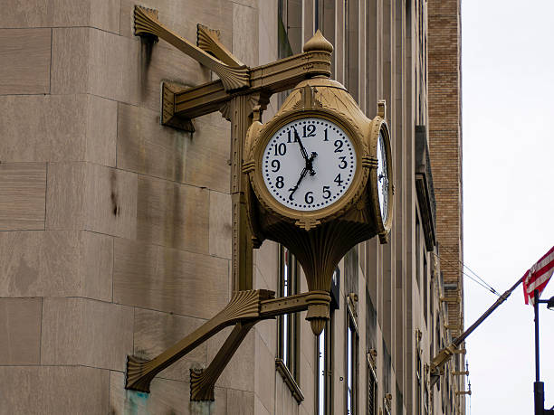famous cincinnati downtown old street clock