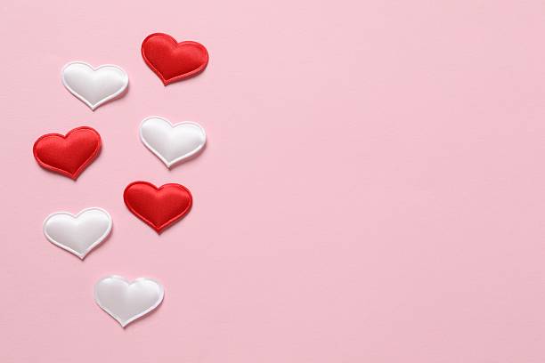 istock Beautiful hearts on color background 2251819869