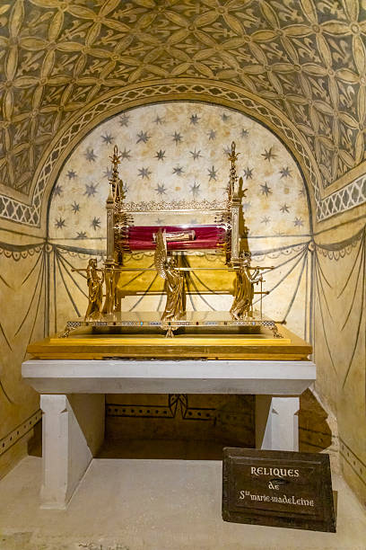 istock Sainte Marie Madeleine reliquary in Vezelay crypt 2251819909