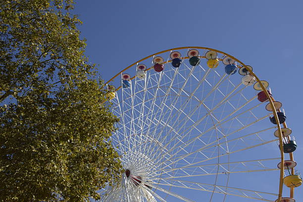 istock Ferris wheel at a funfair 2251833295