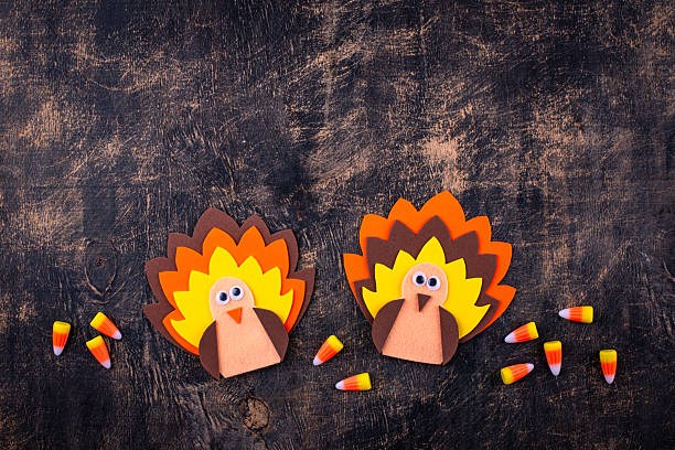 istock Thanksgiving day background with turkey 2251839525