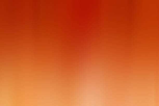 Simple radial gradient warm tone orange-red abstract background