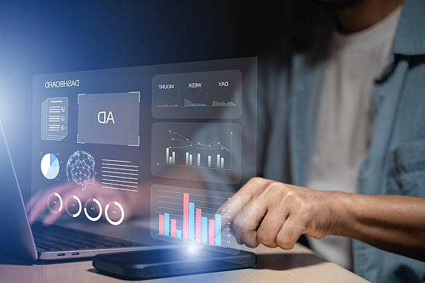 istock Business data dashboard provide business intelligence analytic for marketing strategy planning snugly with big data set to analyze customer demands and foreseeing business future 2251842583