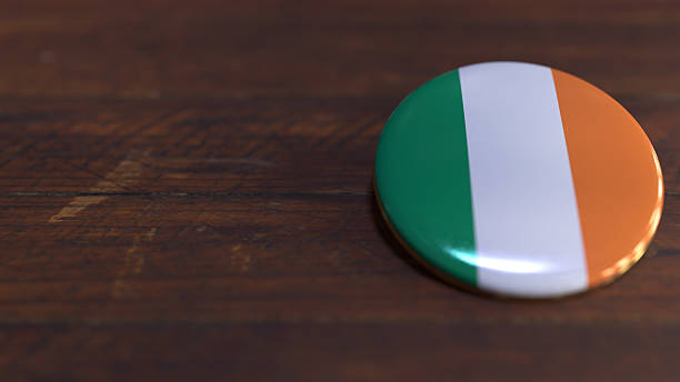 istock Voting Badge Featuring the Flag of Ireland 2251843831
