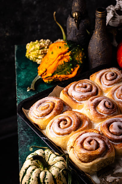istock Fresh homemade bakery cinnamon buns 2251844935