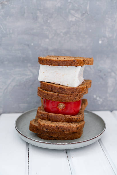 Cheese And Tomato Sandwich Heap