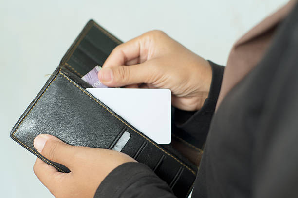 istock Secure Card Storage  Wallet Slot Detail Photo 2251845921