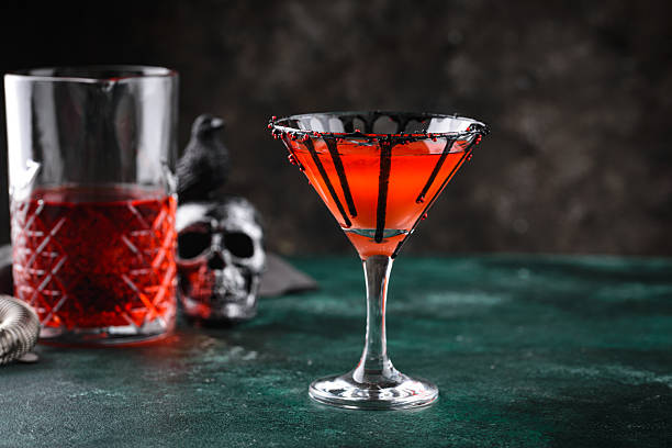 istock Spooky red Halloween monster cocktail 2251846970