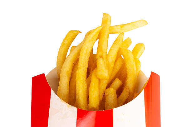 istock French fry box isolated on white background 2251849250