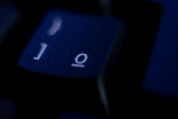 Macro photography of keyboard keys