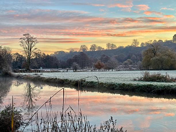 istock A colourful sunrise along the River Wey in Godalming, UK. 2251862418
