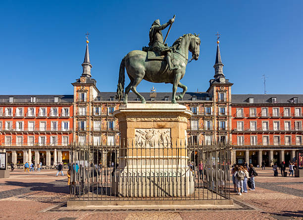 istock King Philip III statue on Plaza Mayor (Main square) in Madrid, Spain 2251875713