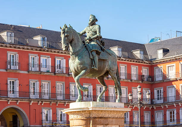 istock King Philip III statue on Plaza Mayor (Main square) in Madrid, Spain 2251876286