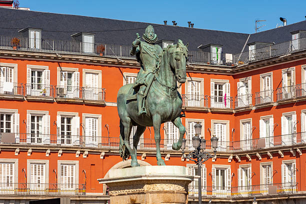istock King Philip III statue on Plaza Mayor (Main square) in Madrid, Spain 2251876300