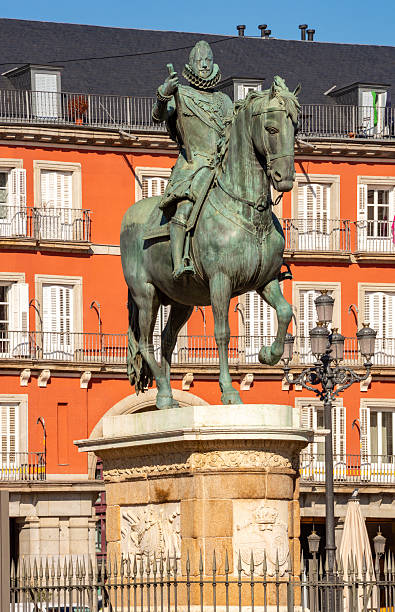 istock King Philip III statue on Plaza Mayor (Main square) in Madrid, Spain 2251876322