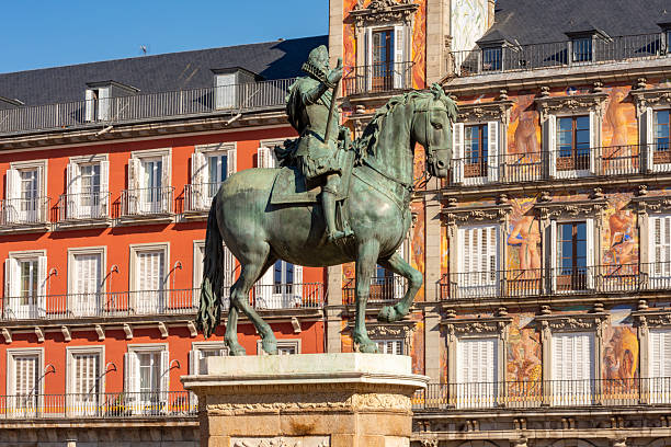 istock King Philip III statue on Plaza Mayor (Main square) in Madrid, Spain 2251876335