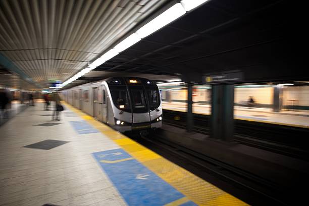 istock Subway Train Arriving at Underground Station 2251878419