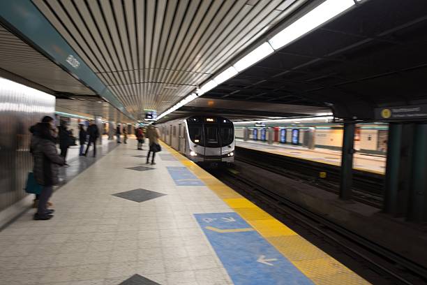 istock Subway Train Arriving at Underground Station 2251878422