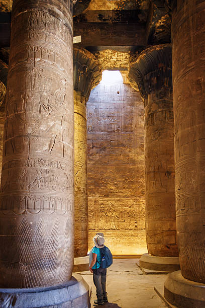 istock Temple of Horus in Edfu, Egypt. 2251882886