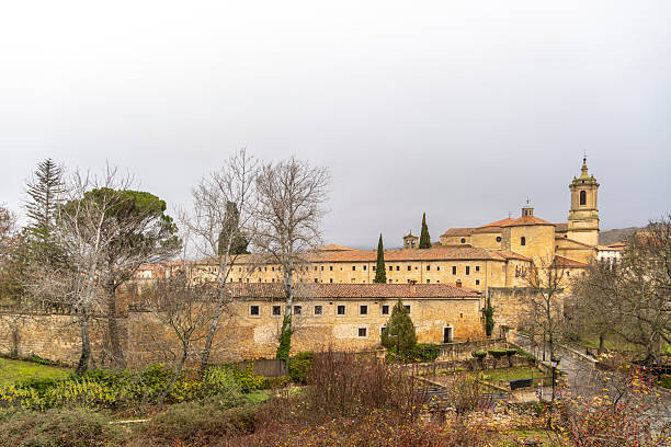 The cloister of the Abbey of Santo Domingo de Silos in Burgos, Spain