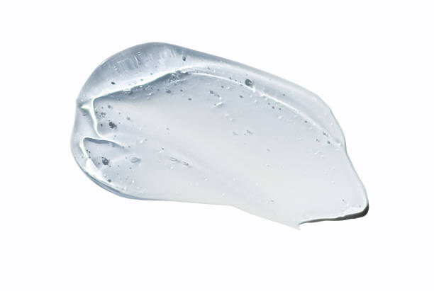 istock Beauty product blue gel sample swatch 2251891662