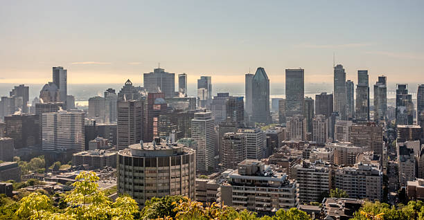 istock Montreal canada city Skyline in spring 2251904169