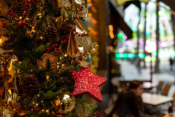 istock Christmas decorations toys and ornaments. star shape 2251905099