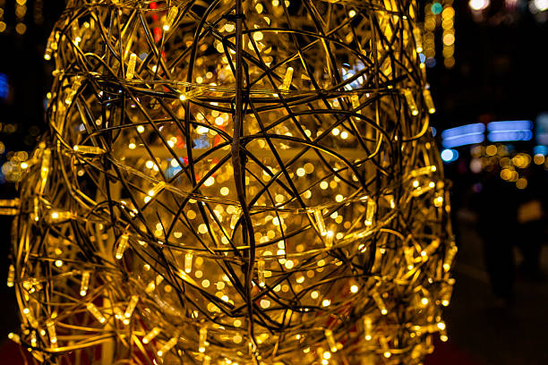 istock Christmas and New Year's lights, decorations and garlands 2251905327