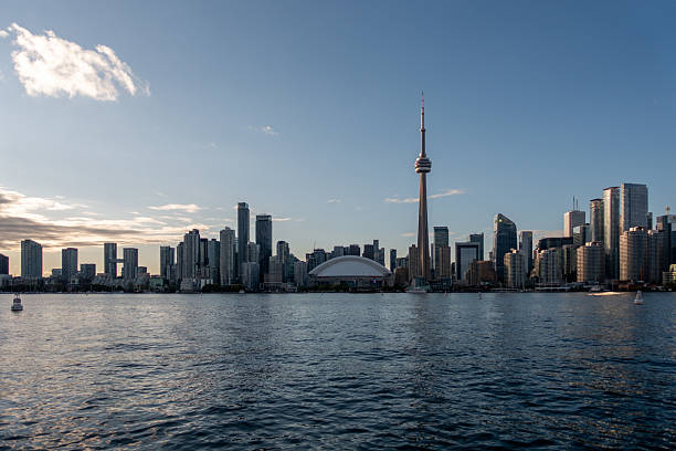 istock Panoramic view of Toronto skyline at day time 2251906431