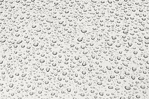 istock Water droplets on glass surface with monochrome texture and reflective highlights Demonstration Color of the Year 2026 2251906987