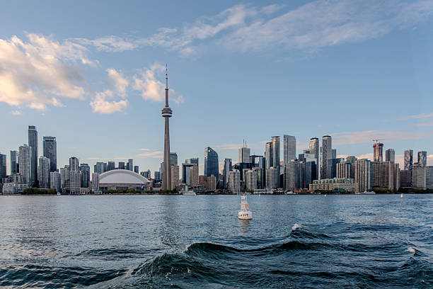 istock Panoramic view of Toronto skyline at day time 2251907126