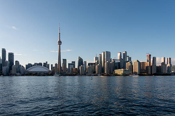 istock Panoramic view of Toronto skyline at day time 2251907430