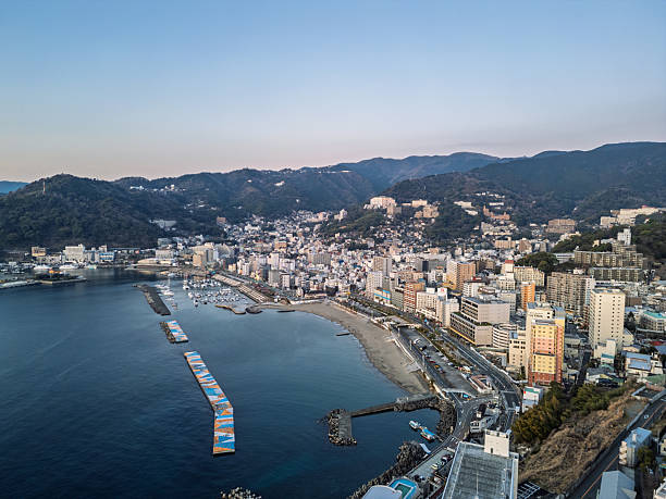 istock High angle view of city skyline, Izu peninsula 2251907953