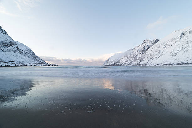 istock Beach reflections at Ersfjord, Norway 2251910813
