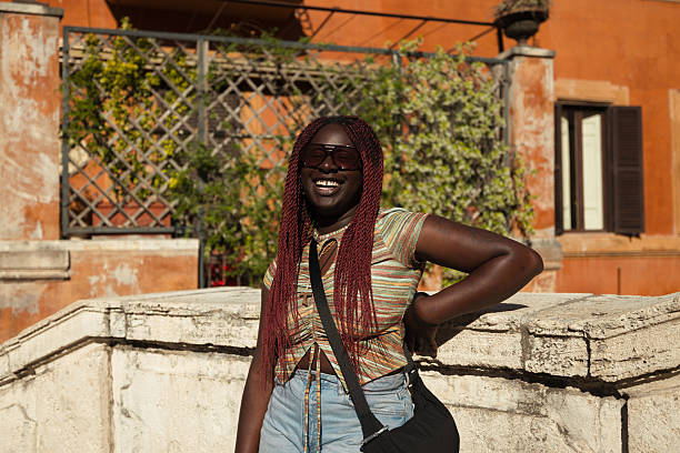 istock Confident woman posing in Rome 2251920495