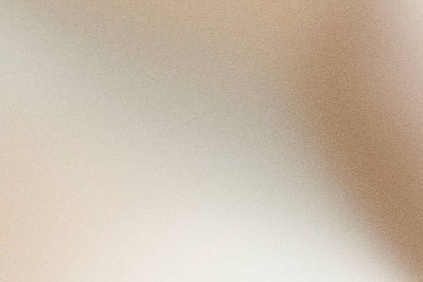 Soft beige and brown gradient background creating a subtle texture with analog film grain effect.