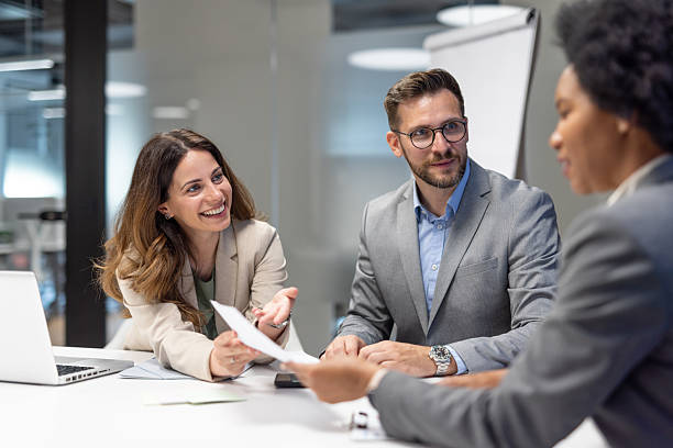 istock Business people having a meeting in the office 2251921382
