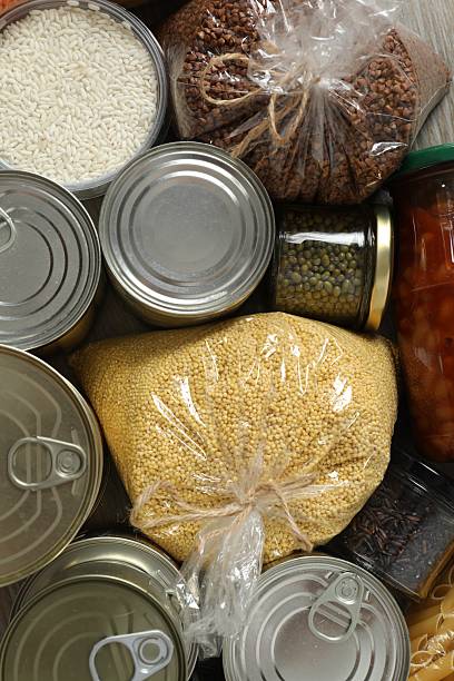 istock Food donations as a background 2251921559