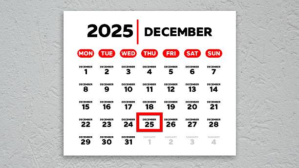 istock The date December 25th marked with a red cursor on the wall calendar 2025 2251925186